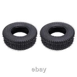 2 pièces 16x6.50-8 Pneus lourds sans chambre à air pour tracteurs de jardin pour tondeuses à gazon
