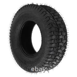 2 pièces de pneus 16x6.50-8 lourds 4 plis tubeless pour tracteur de jardin