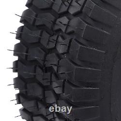 2 pneus 15x6.00-6 charge de 570 livres 4 plis pneu de tracteur de jardin robuste sans chambre à air