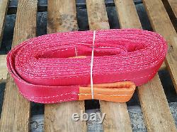 35 Tonne Tow Strap Rope 5mtr Heavy Duty Recovery Lorry Tractor Tow Chain Sling
<br/> 
<br/>Traduction en français :  <br/> 

Sangle de remorquage 35 tonnes, corde de 5 mètres, robuste, pour dépannage de camions et tracteurs