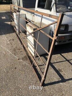 3 Millésime Métal Lourd Porc / Ferme / Jardin D'obstacles 329-449cm Longueur