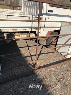 3 Millésime Métal Lourd Porc / Ferme / Jardin D'obstacles 329-449cm Longueur