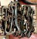 3 X Abattoir Bleed Shackles Heavy Duty Vat Inc Butcher Slaughter