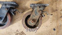 4x Roues pivotantes Muvtons extra lourdes avec capacité de charge de 1000kg chacune