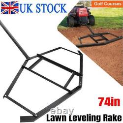 74'' Herse de remorquage pour allée à l'arrière pour ATV UTV Jardin Tondeuse à gazon Tracteur