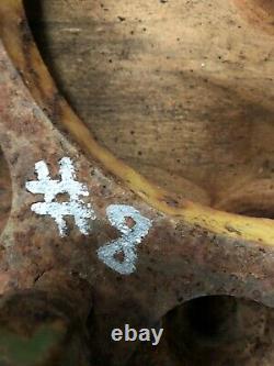 # 8 Tracteur Double / Double Plaques Adaptateur De Roue / Entretoises. Paire De Roues