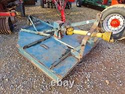 AMTEX Faucheuse Débroussailleuse 6 pieds Heavy Duty avec roue de profondeur arrière