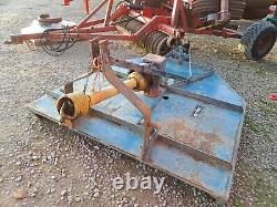 AMTEX Faucheuse Débroussailleuse 6 pieds Heavy Duty avec roue de profondeur arrière