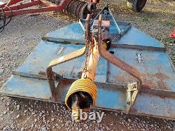 AMTEX Faucheuse Débroussailleuse 6 pieds Heavy Duty avec roue de profondeur arrière