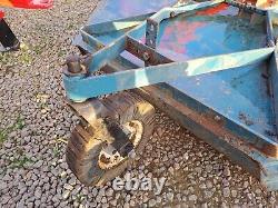 AMTEX Faucheuse Débroussailleuse 6 pieds Heavy Duty avec roue de profondeur arrière