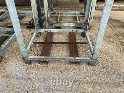 Acier Stillage Avec Canaux De Chariot Élévateur Tva Inc Galv Lourd 48x39x48 100kg