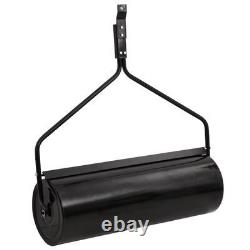 Aérateur de gazon pour tondeuse autoportée Tracteur de jardin Attelage universel 63L Fer noir