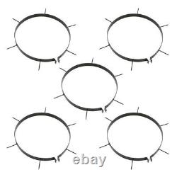 Aérateur de gazon pour tondeuse autoportée Tracteur de jardin Attelage universel 63L Fer noir