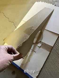 Affiche de présentoir de comptoir de lampes de tracteur robustes à montage antichoc de collection vintage.