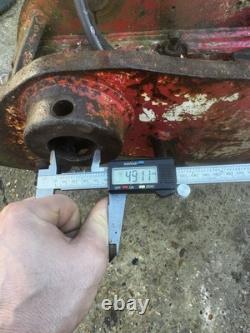 Attache rapide hydraulique 5,5 tonnes robuste et réglable pour excavatrice