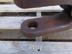 Attelage Sauermann pour barre de traction à chape pour tracteur CNH New Holland T6 T7 Case Puma Maxxum