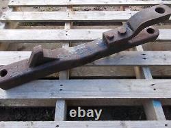 Attelage Sauermann pour barre de traction à chape pour tracteur CNH New Holland T6 T7 Case Puma Maxxum