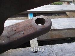 Attelage Sauermann pour barre de traction à chape pour tracteur CNH New Holland T6 T7 Case Puma Maxxum