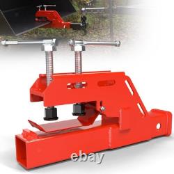 Attelage de remorque à pince pour tracteur, robuste, installation rapide, en acier au carbone