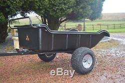 Atv 4 Roues Heavy Duty Benne Basculante 1500lb Capacité De Charge