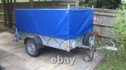 Bâche de remorque lourde Ifor Williams P6e 610GSM PVC facile à nettoyer