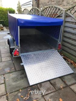 Bâche de remorque lourde Ifor Williams P6e 610GSM PVC facile à nettoyer