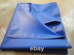 Bâche en toile robuste de 10 pieds x 5 pieds environ pour tracteur agricole, camion, tarp