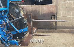 Bale Spike Lifter Tracteur Lourd Monté Grande Bale Haylage 130+vat £156