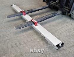 Barre Balayeuse Magnétique à Chariot Élévateur Robuste Prévention des Pincements Choix de 4 Largeurs