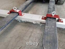Barre Balayeuse Magnétique à Chariot Élévateur Robuste Prévention des Pincements Choix de 4 Largeurs