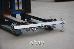 Barre Balayeuse Magnétique à Chariot Élévateur Robuste Prévention des Pincements Choix de 4 Largeurs