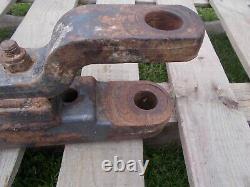 Barre de traction robuste Massey Ferguson Clevis pour attelage de type Dromone Pickup Hitch 7600 se