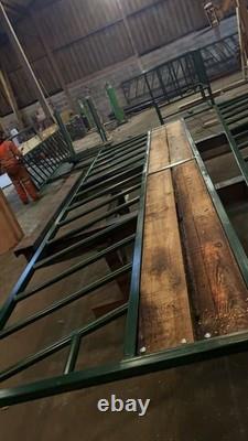 Barrières d’alimentation pour bovins robustes de 15 pieds agriweld services