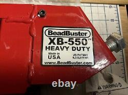 BeadBuster XB-550 HD Pneu de Tracteur, OTR, Outil de Démonte-Pneu Robuste à Usage Intensif.