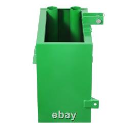 Boîte de ballast attelage facile contrepoids vert catégorie 1 pour tracteur à 3 points