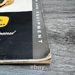 Brochure vintage de 1958 John Deere 440 tracteur industriel sur chenilles lourdes Annonce d'occasion