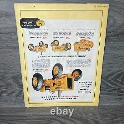 Brochure vintage de 1958 John Deere 440 tracteur industriel sur chenilles lourdes Annonce d'occasion