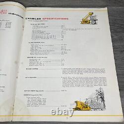 Brochure vintage de 1958 John Deere 440 tracteur industriel sur chenilles lourdes Annonce d'occasion