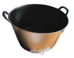 Bundle Flexible HD Feed Tub Noir Équin Bétail 15L, 26L, 42L, 55L Robuste