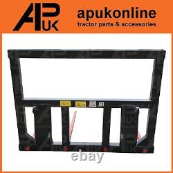 Cadre de balle lourde à grande section M28 x 1100mm avec 4 dents à pointes Conus 2 pour tracteur