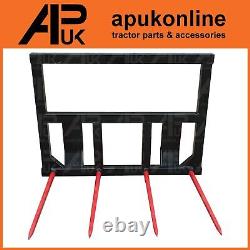 Cadre de balle lourde carrée de grande taille M28 x 1250mm 4 dents à pointes Conus 2 pour tracteur