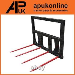 Cadre de balle lourde carrée de grande taille M28 x 1250mm 4 dents à pointes Conus 2 pour tracteur