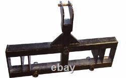 Cadre de transport de balles uniquement, attelage 3 points CAT 2, broches supérieures et inférieures, cadre robuste