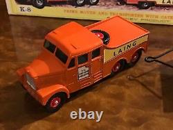 Camion Vintage Matchbox King MIB Scammell Heavy Duty Mover & Tracteur Caterpillar
