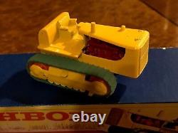 Camion Vintage Matchbox King MIB Scammell Heavy Duty Mover & Tracteur Caterpillar