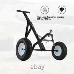 Chariot de remorque de bateau résistant pour caravane yacht camper 16 pneus