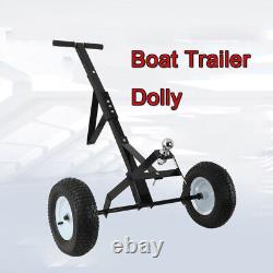 Chariot de remorque de bateau résistant pour caravane yacht camper 16 pneus