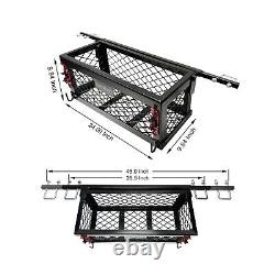 Coffre à outils de tracteur robuste - Accessoires de plateau à outils universels pour tracteurs