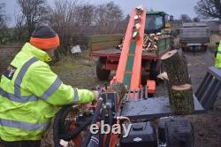Convoyeur à bûches remorquable