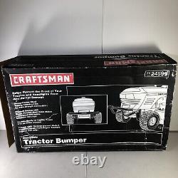 Craftsman Nos Tracteur De Pelouse Lourd Front Bumper Brush Guard Part# 71-24599